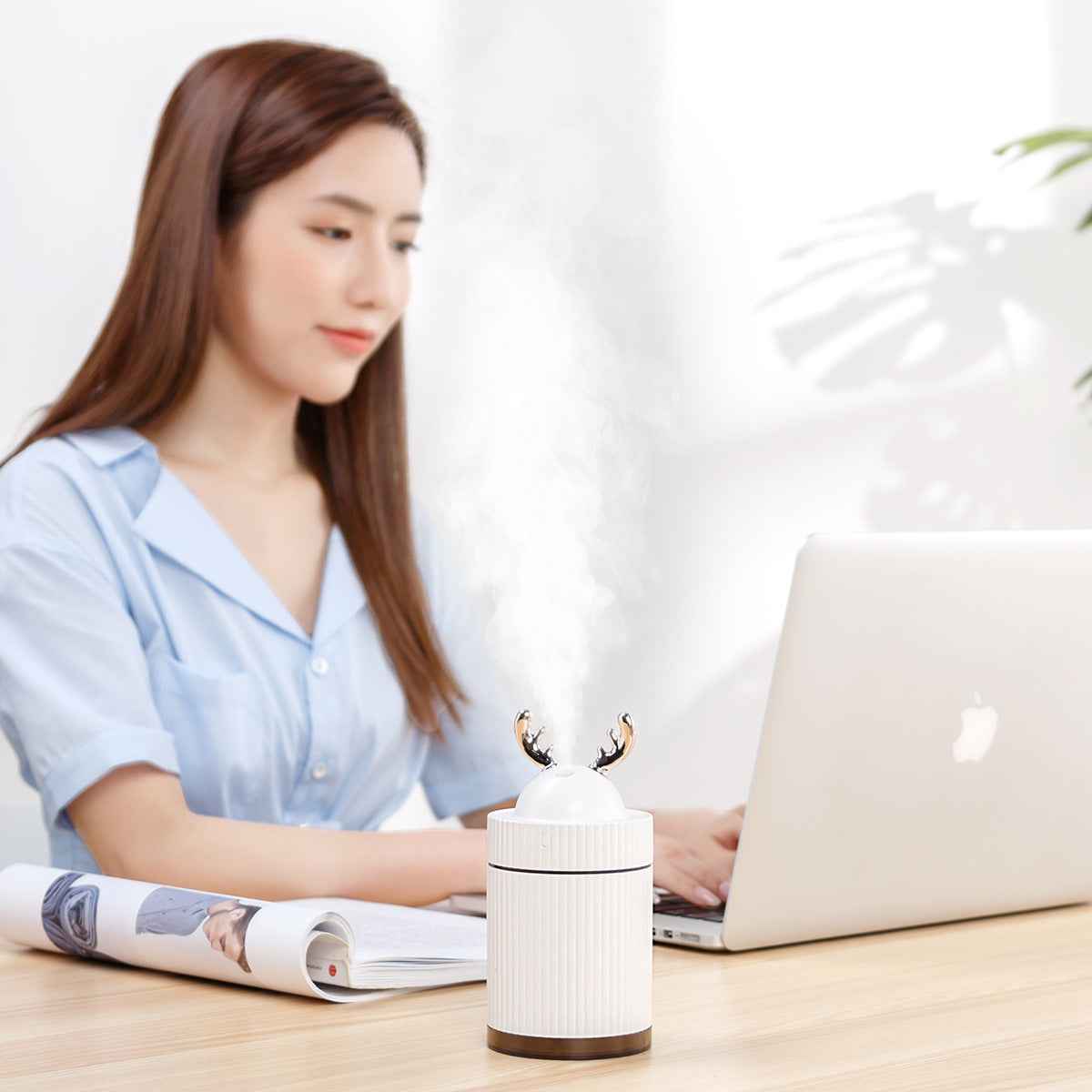 USB Mist Sprayer Humidifier™ - Versatile Moisturizing and Purifying