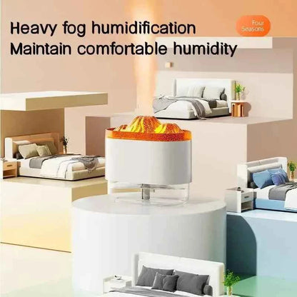 Volcano USB Air Humidifier™ 300ML Ultrasonic Mist Maker